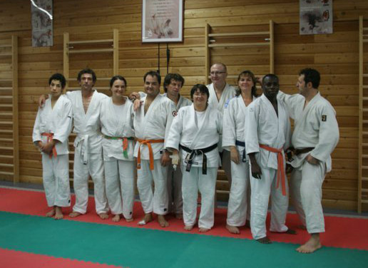 Une partie de l'Equipe JUJITSU JCA